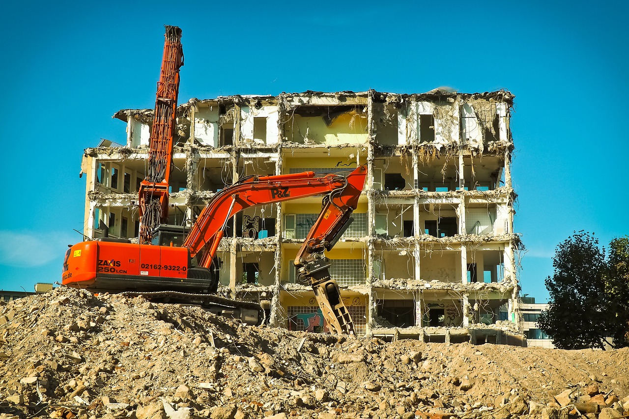wyburzanie budynkow